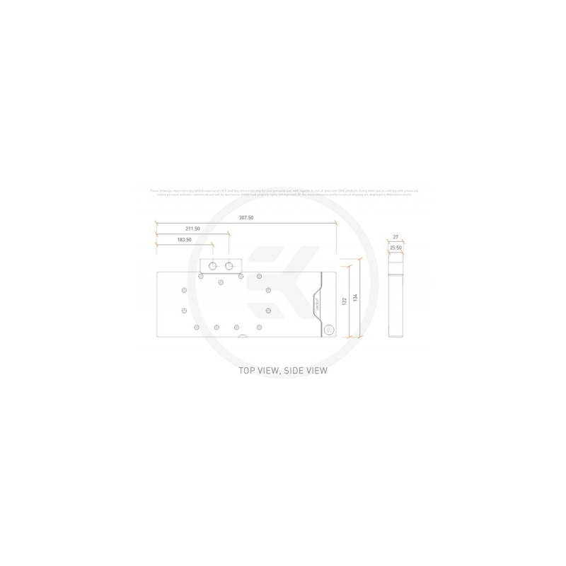 EKWB EK-Quantum Vector² RX 7900 XTX D-RGB - Nickel + Acryl, Wasserkühlung(nickel/transparent, inkl. Backplate)