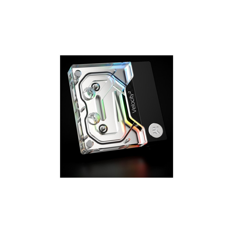 EKWB EK-Quantum Velocity² D-RGB - 1700 Nickel + Acryl, CPU-Kühler(nickel/transparent)