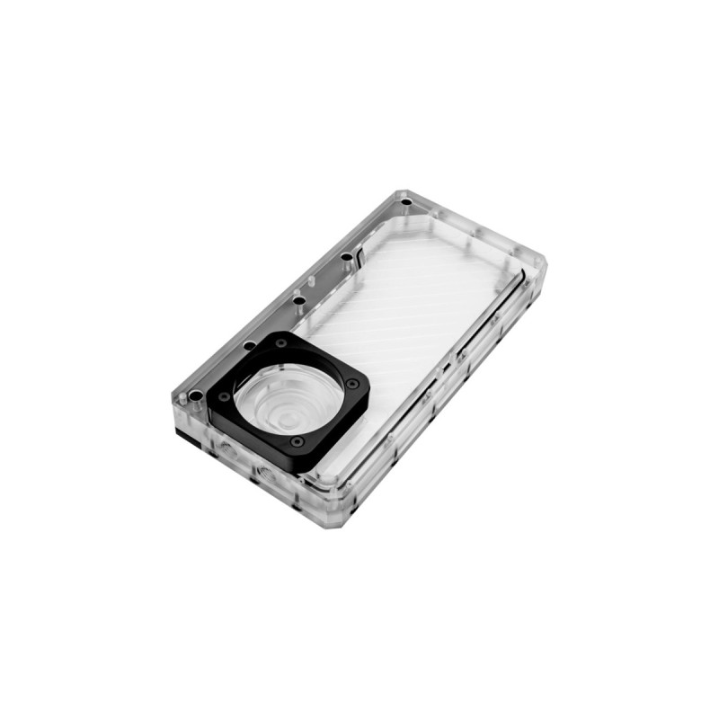 EKWB EK- Quantum Kinetic FLT 240 D5/DDC Body D-RGB - Acryl, Ausgleichsbehälter(transparent/silber)