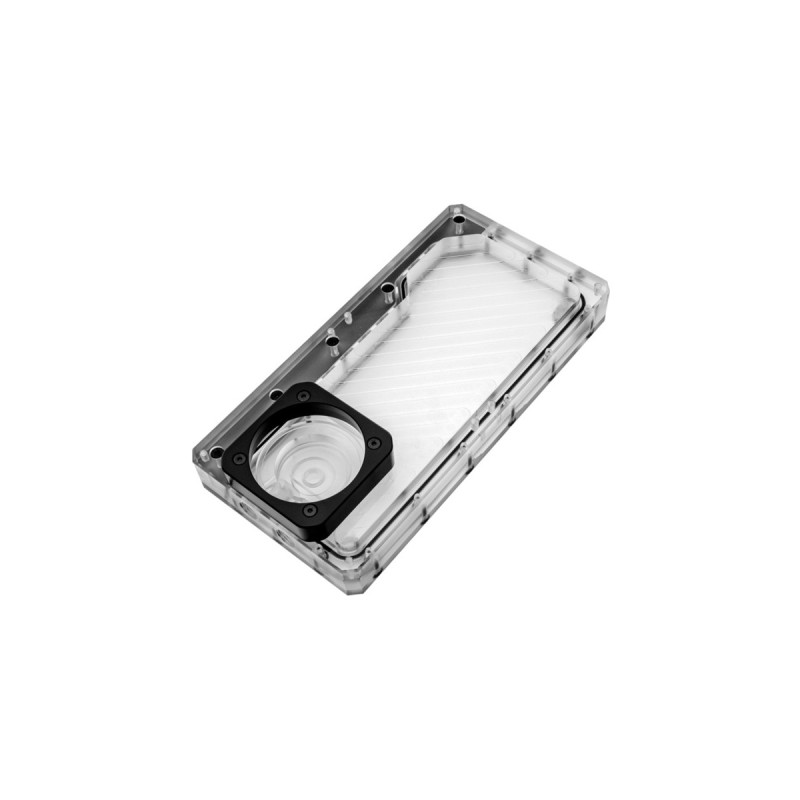 EKWB EK- Quantum Kinetic FLT 240 D5/DDC Body D-RGB - Acryl, Ausgleichsbehälter(transparent/silber)