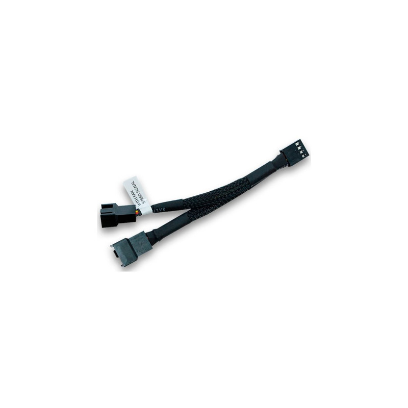 EKWB Y-Kabel für 4 Pin PWM Lüfter, 10cm(schwarz)