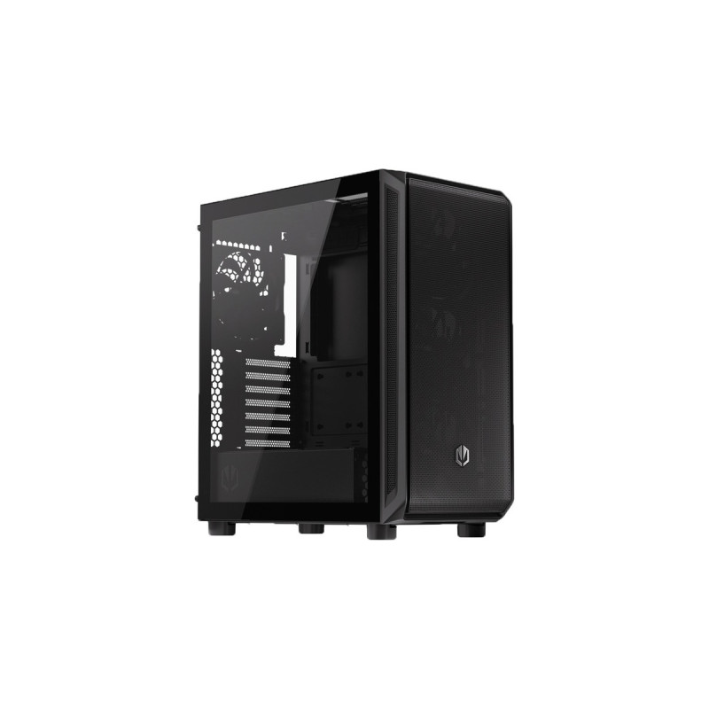 ENDORFY ARX 500 Air, Tower-Gehäuse(schwarz, Seitenteil aus Tempered Glass)