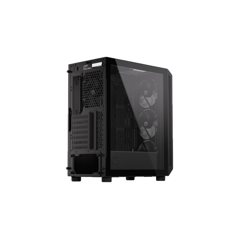 ENDORFY ARX 500 Air, Tower-Gehäuse(schwarz, Seitenteil aus Tempered Glass)