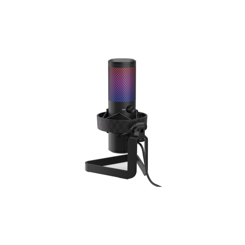ENDORFY AXIS Streaming, Mikrofon(schwarz, USB-C, RGB, 3.5 mm Klinke)