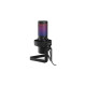 ENDORFY AXIS Streaming, Mikrofon(schwarz, USB-C, RGB, 3.5 mm Klinke)
