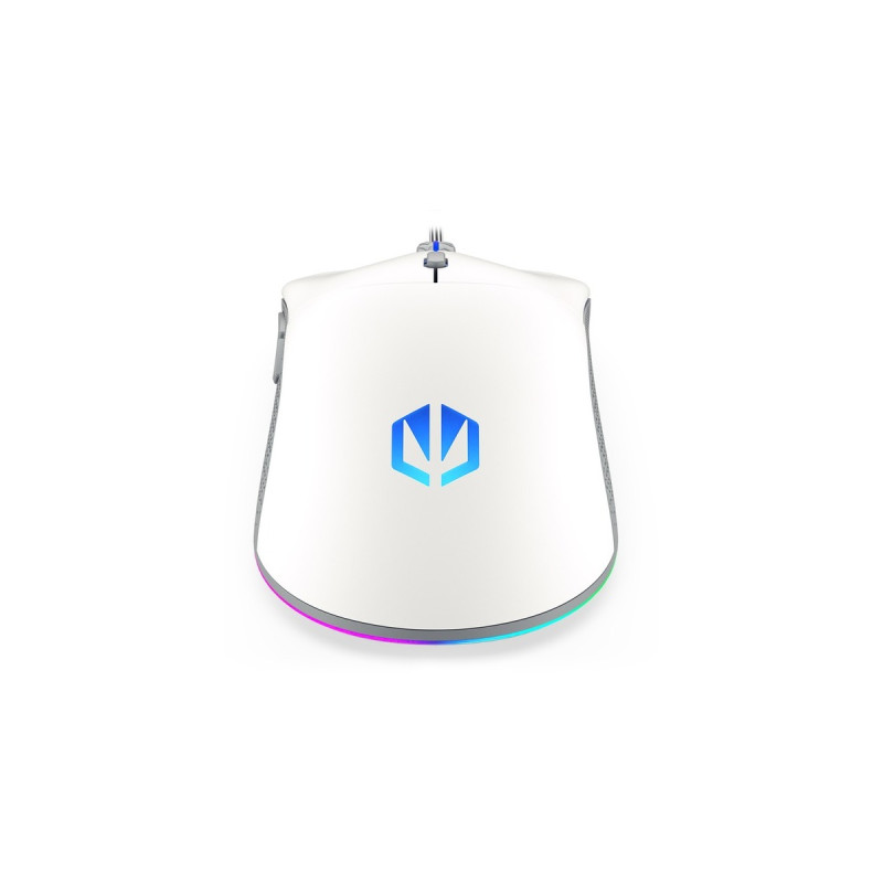 ENDORFY GEM Onyx White, Gaming-Maus(weiß/grau)