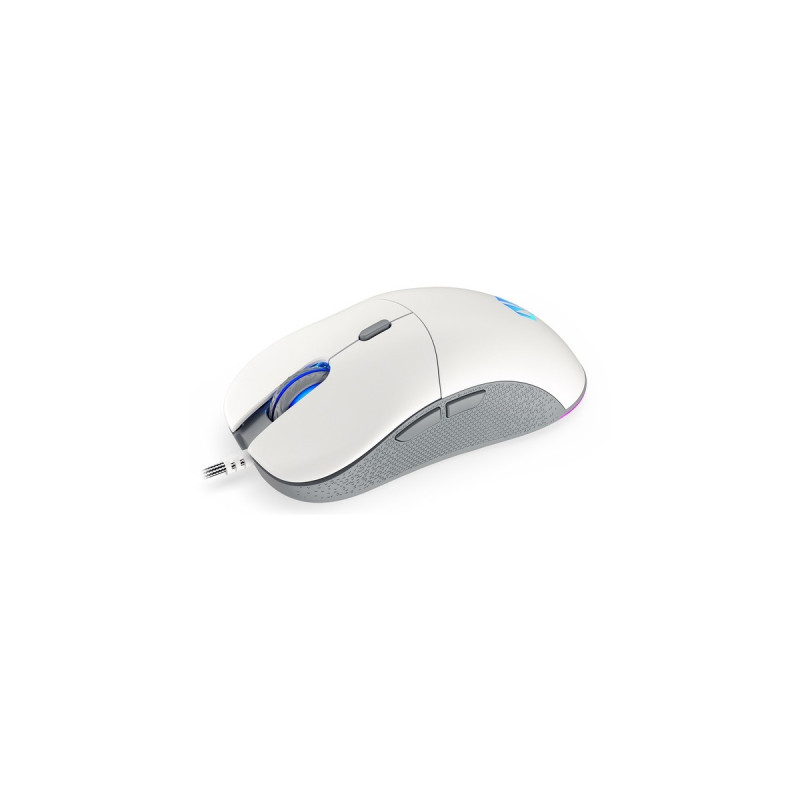 ENDORFY GEM Plus Onyx White, Gaming-Maus(weiß/grau)