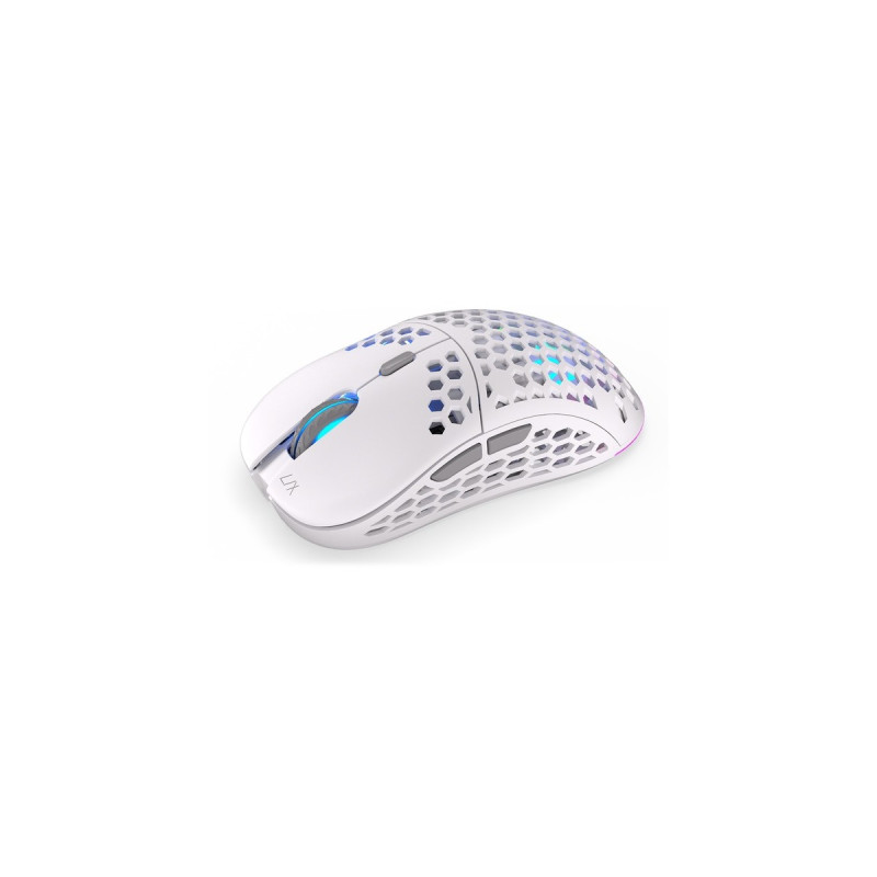 ENDORFY LIX Onyx White Wireless, Gaming-Maus(weiß/grau)