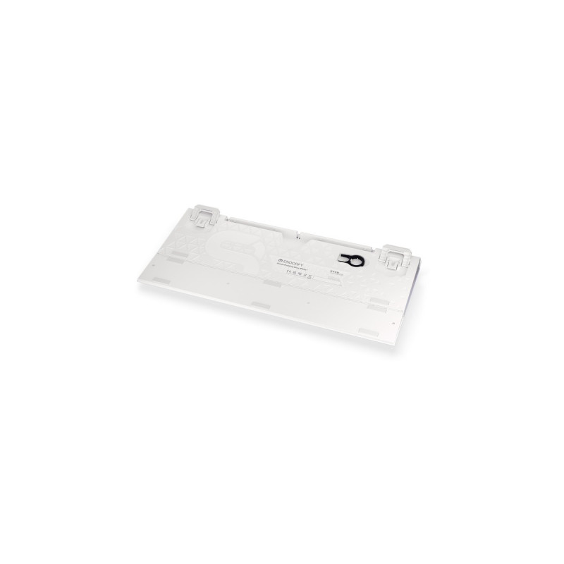 ENDORFY Omnis Pudding Onyx White, Gaming-Tastatur(weiß, DE-Layout, Kailh RGB Brown)