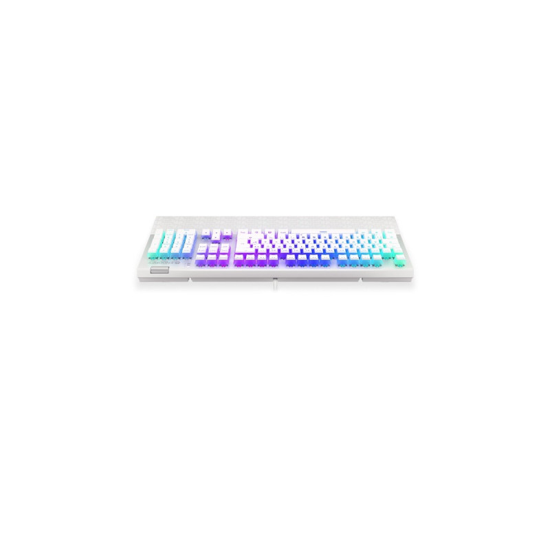 ENDORFY Omnis Pudding Onyx White, Gaming-Tastatur(weiß, DE-Layout, Kailh RGB Brown)