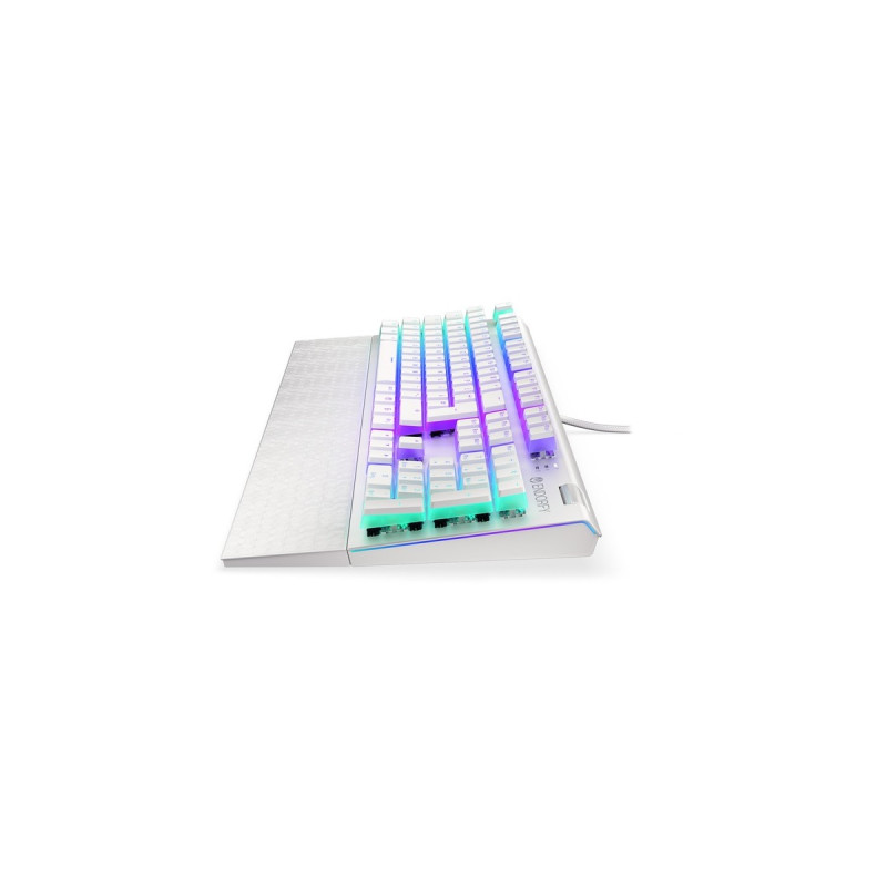 ENDORFY Omnis Pudding Onyx White, Gaming-Tastatur(weiß, DE-Layout, Kailh RGB Red)
