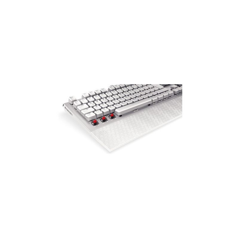 ENDORFY Omnis Pudding Onyx White, Gaming-Tastatur(weiß, DE-Layout, Kailh RGB Red)
