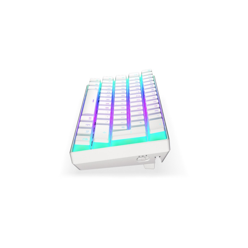 ENDORFY Thock Compact Wireless Pudding Onyx White, Gaming-Tastatur(weiß, DE-Layout, Kailh Box Black)