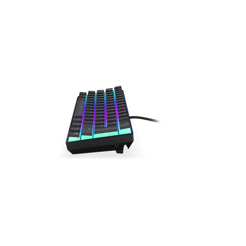 ENDORFY Thock Compact Wireless Pudding, Gaming-Tastatur(schwarz, DE-Layout, Kailh Box Red)