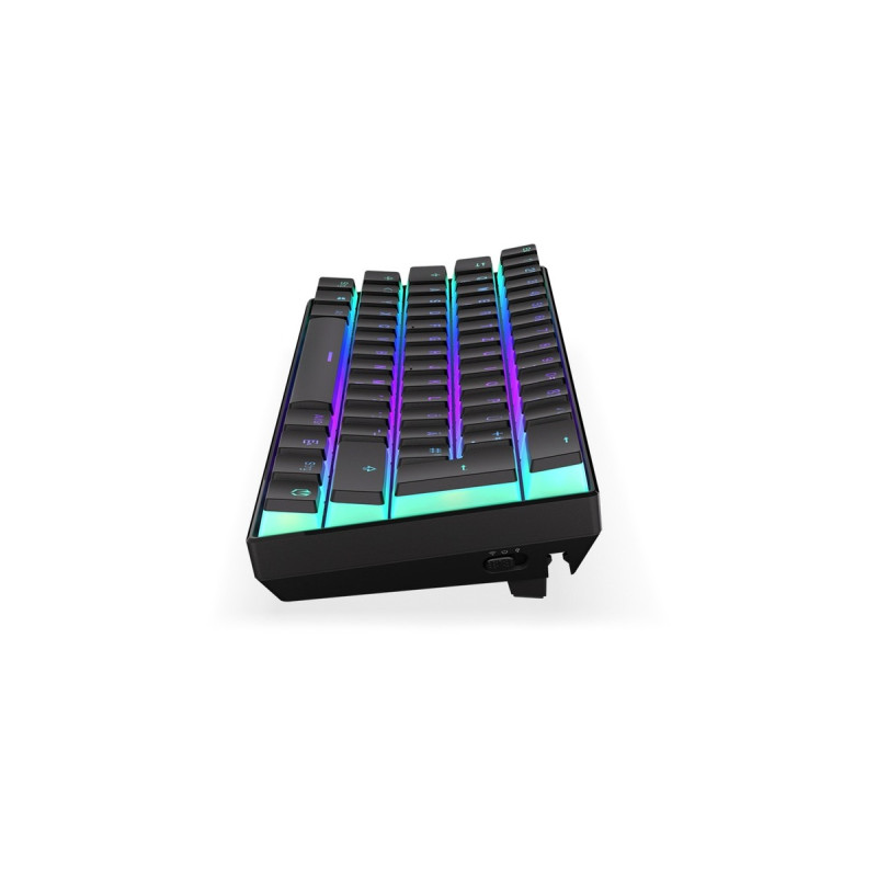 ENDORFY Thock Compact Wireless Pudding, Gaming-Tastatur(schwarz, DE-Layout, Kailh Box Black)