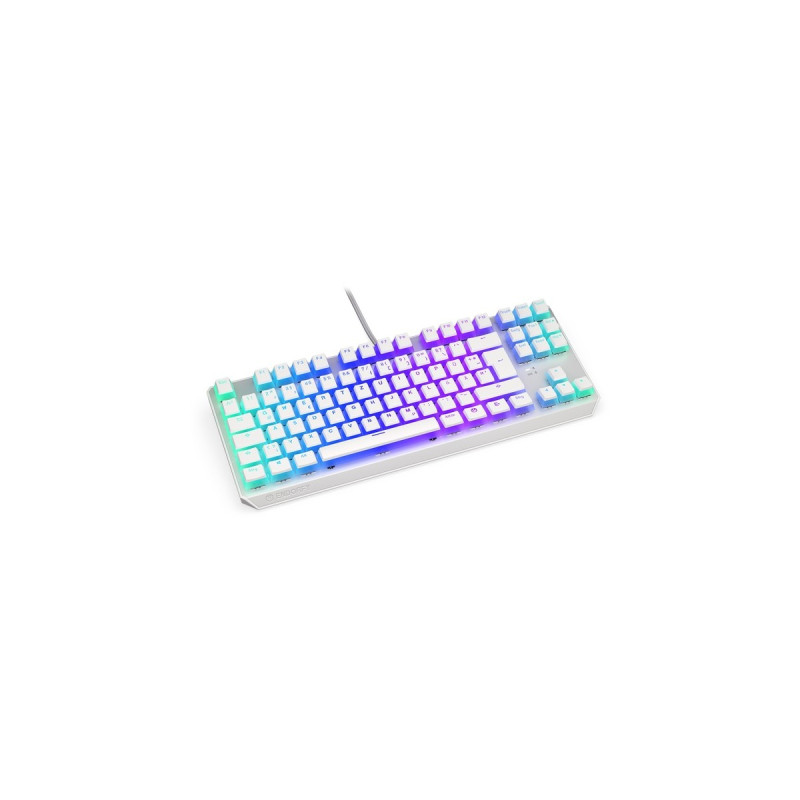 ENDORFY Thock TKL Pudding Onyx White, Gaming-Tastatur(weiß, DE-Layout, Kailh RGB Red)
