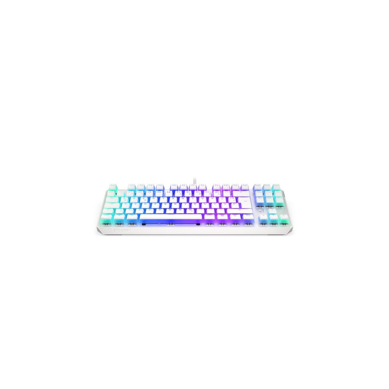 ENDORFY Thock TKL Pudding Onyx White, Gaming-Tastatur(weiß, DE-Layout, Kailh RGB Red)