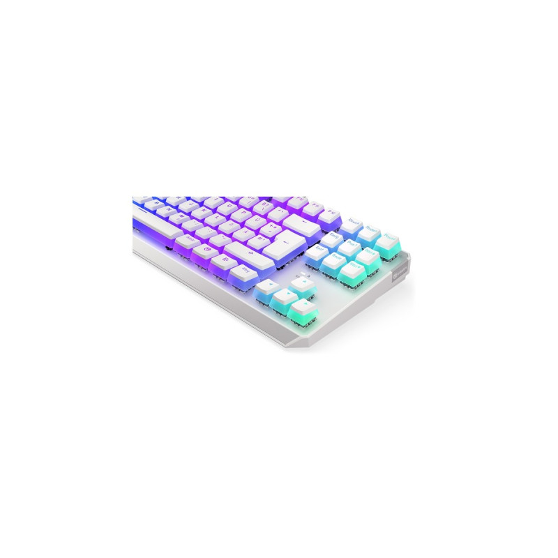 ENDORFY Thock TKL Pudding Onyx White, Gaming-Tastatur(weiß, DE-Layout, Kailh RGB Red)