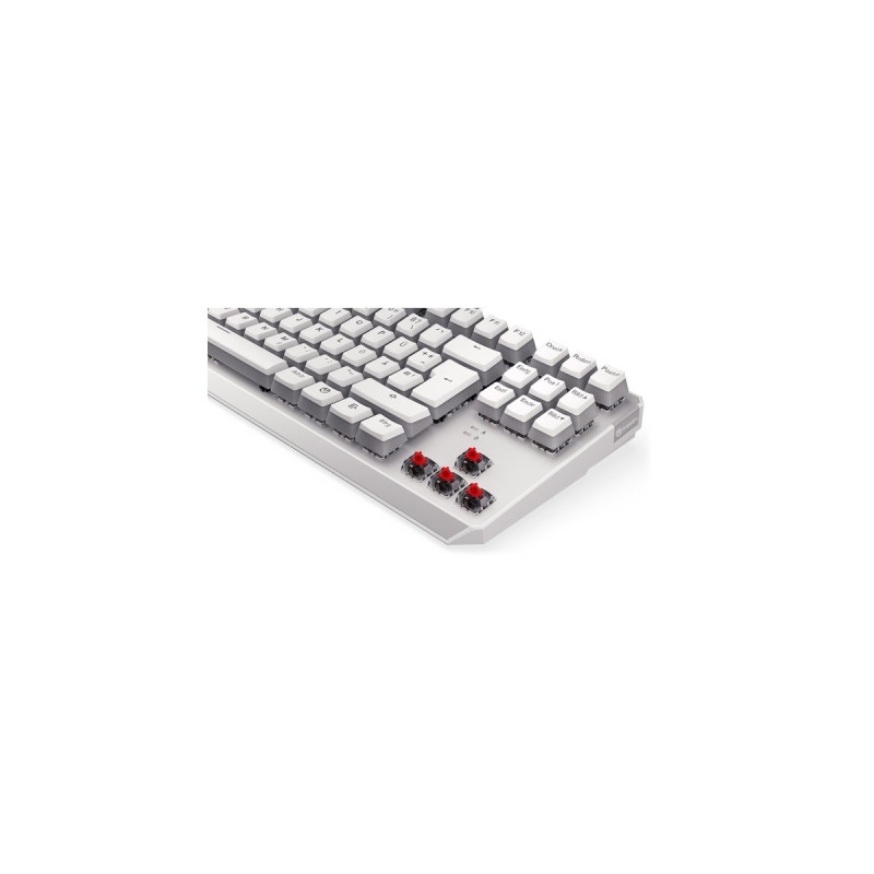 ENDORFY Thock TKL Pudding Onyx White, Gaming-Tastatur(weiß, DE-Layout, Kailh RGB Red)