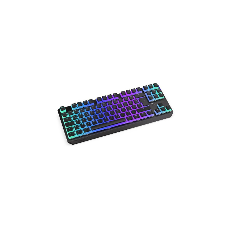ENDORFY Thock TKL Wireless Pudding, Gaming-Tastatur(schwarz, DE-Layout, Kailh Box Red)
