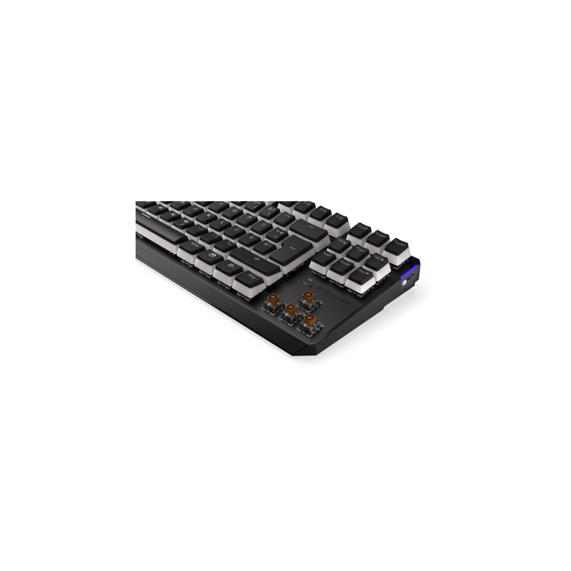 ENDORFY Thock TKL Wireless Pudding, Gaming-Tastatur(schwarz, DE-Layout, Kailh Box Brown)