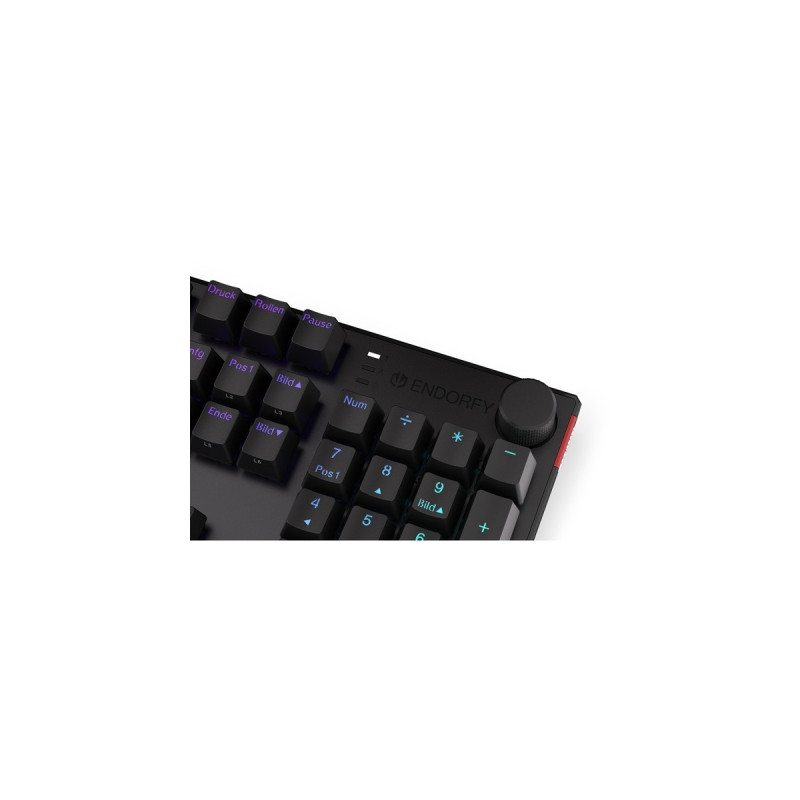 ENDORFY Thock, Gaming-Tastatur(schwarz, DE-Layout, Kailh Red)