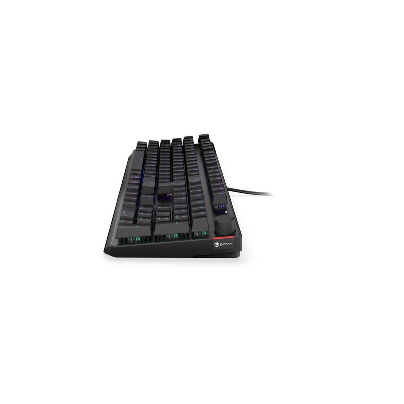 ENDORFY Thock, Gaming-Tastatur(schwarz, DE-Layout, Kailh Red)