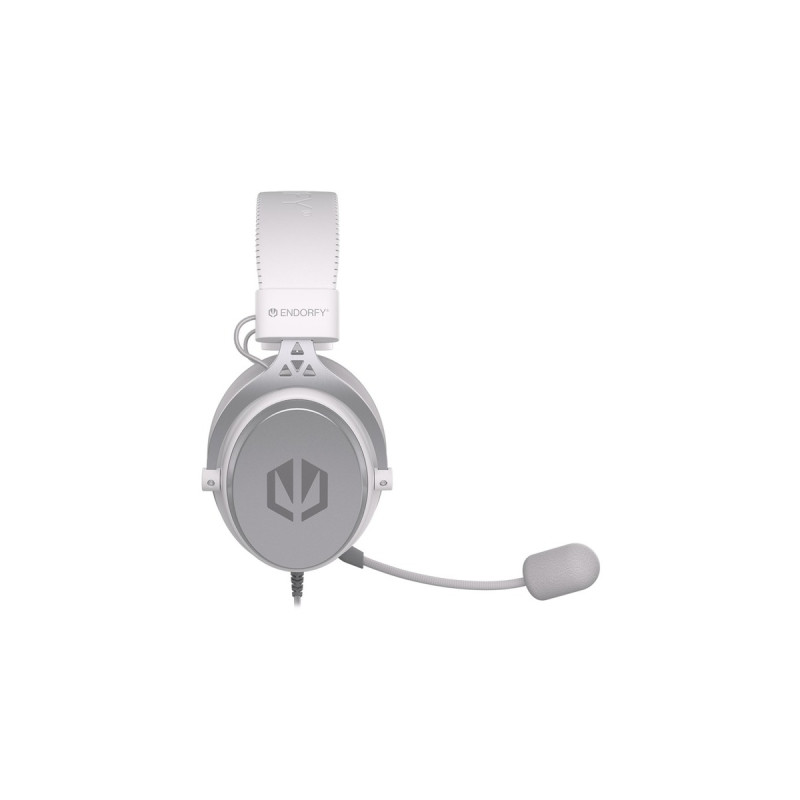 ENDORFY VIRO OWH, Gaming-Headset(weiß, 3.5 mm Klinke)