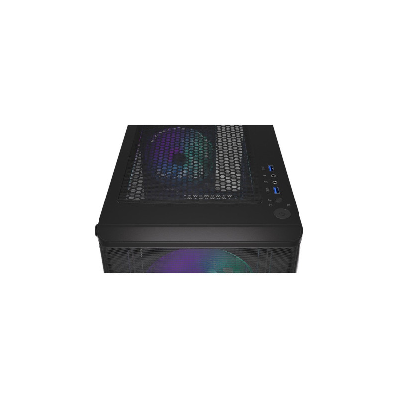 ENDORFY Ventum 200 ARGB, Tower-Gehäuse(schwarz, Seitenteil aus Tempered Glass)