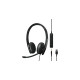 EPOS ADAPT 165T USB II, Headset(schwarz, Stereo, USB, Klinke)