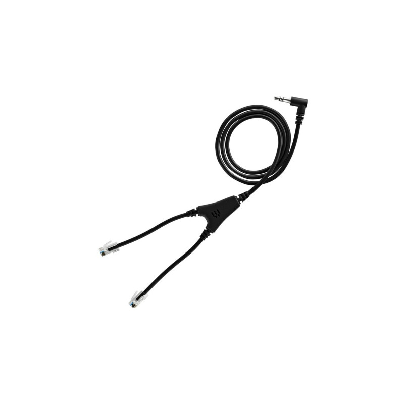 EPOS | Sennheiser Adapterkabel CEHS-MB 01(schwarz, für Mobiltelefone)