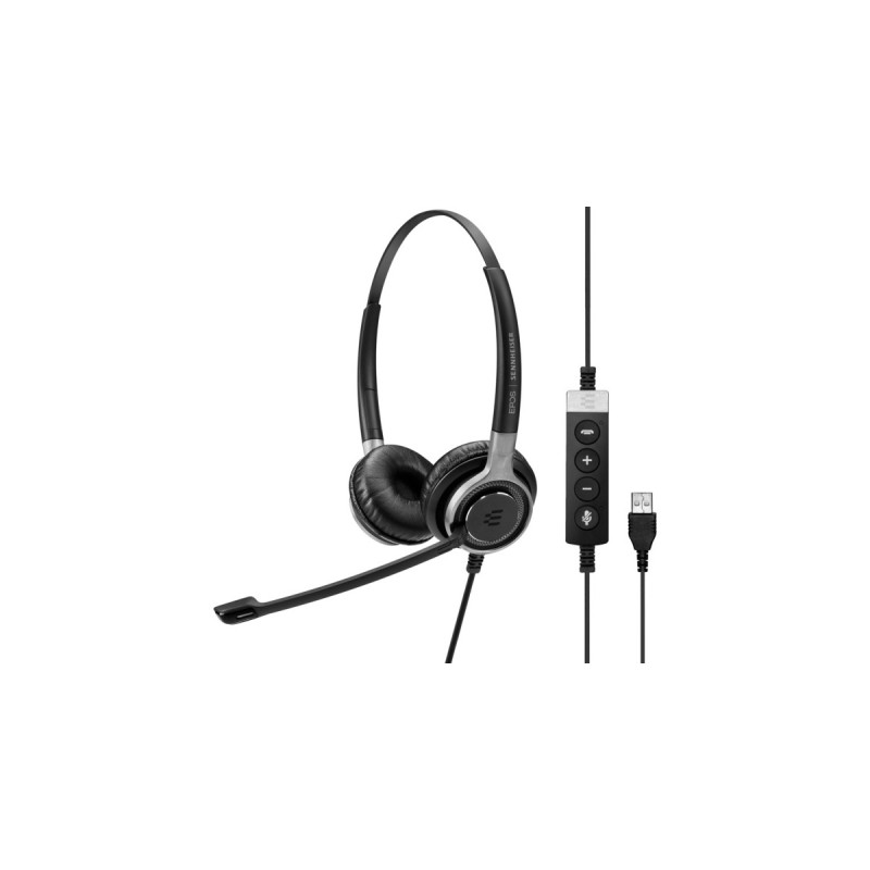 EPOS | Sennheiser IMPACT SC 660 ML, Headset(schwarz, Stereo, USB)