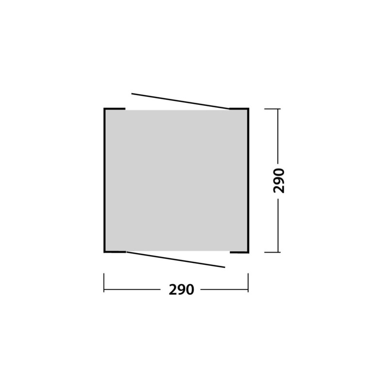 Easy Camp Kuppelzelt Daytent(dunkelgrau/hellgrau)