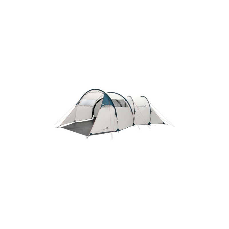 Easy Camp Tunnelzelt Alicante 600 Twin Light Grey(hellgrau/blau, Modell 2024)