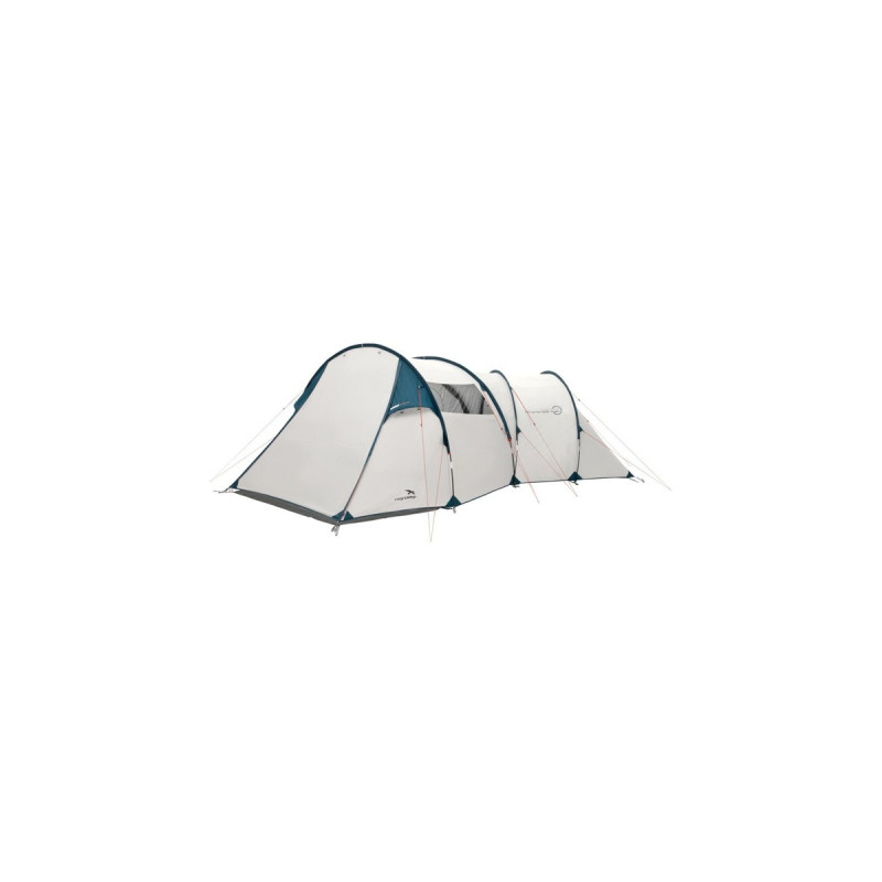 Easy Camp Tunnelzelt Alicante 600 Twin Light Grey(hellgrau/blau, Modell 2024)