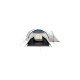 Easy Camp Tunnelzelt Alicante 600 Twin Light Grey(hellgrau/blau, Modell 2024)