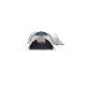 Easy Camp Tunnelzelt Alicante 600 Twin Light Grey(hellgrau/blau, Modell 2024)