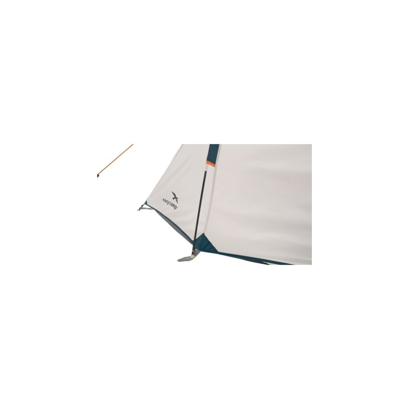 Easy Camp Tunnelzelt Marbella 300 Light Grey(hellgrau/blau, mit Vorraum, Modell 2024)