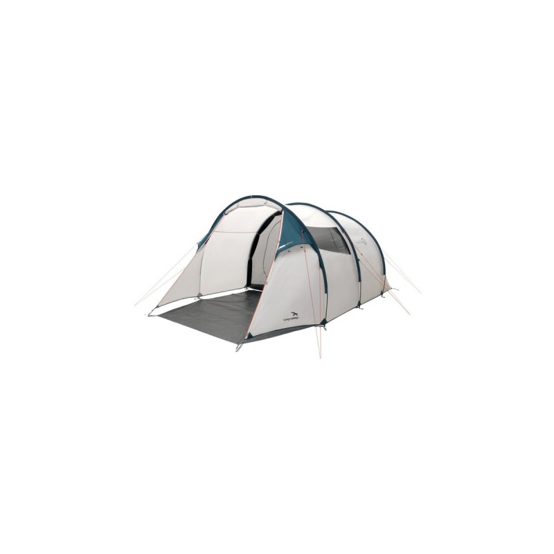 Easy Camp Tunnelzelt Menorca 500 Light Grey(hellgrau/blau, Modell 2024)