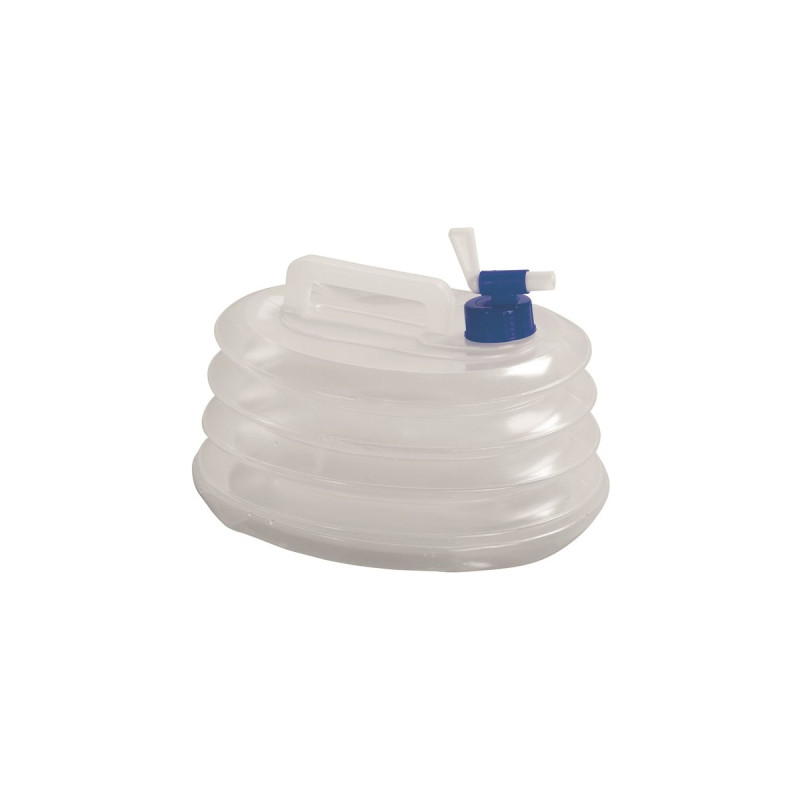 Easy Camp Wasserbehälter faltbar 8,0 Liter(transparent/blau)