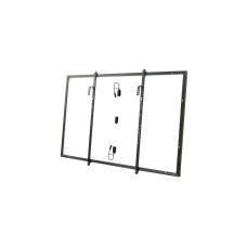 EcoFlow Balkon-Hakenkit, Halterung für Balkonkraftwerk(schwarz, für starres EcoFlow Solarpanel 400W u.a.)