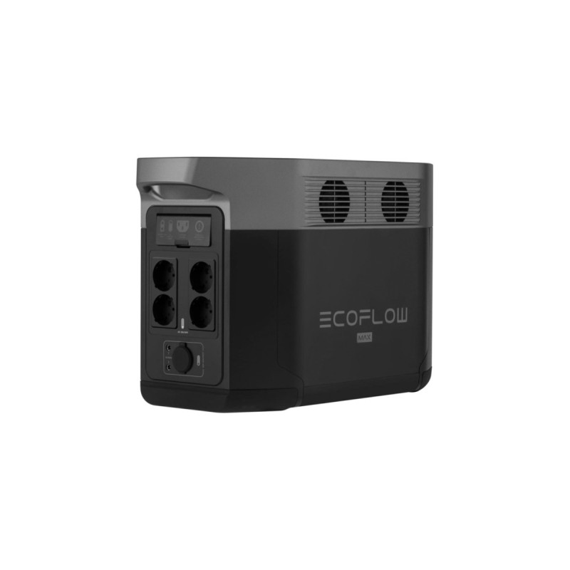 EcoFlow DELTA Max 2000W EU, tragbare Powerstation(schwarz, 2.016 Wh, X-boost 4.600W)