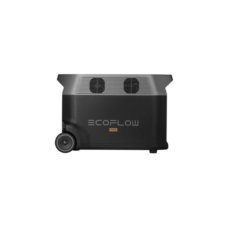 EcoFlow DELTA Pro EU, tragbare Powerstation(schwarz, 3.600 Wh, X-boost 7.200W, LFP-Akku)