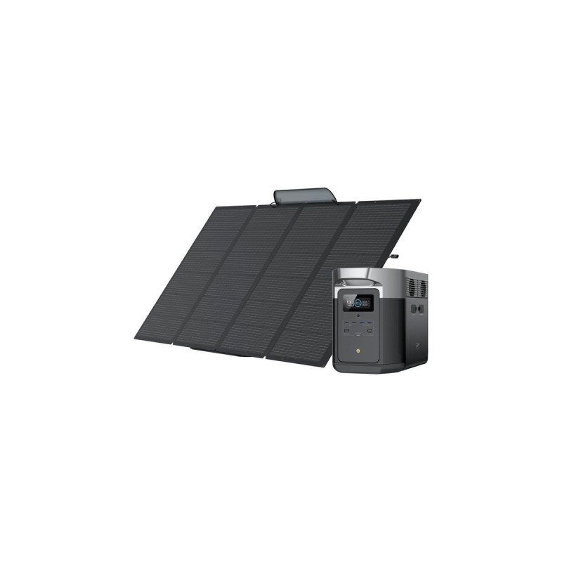 EcoFlow Starterset Solarpanel 400W + Powerstation Delta Max A2.000W