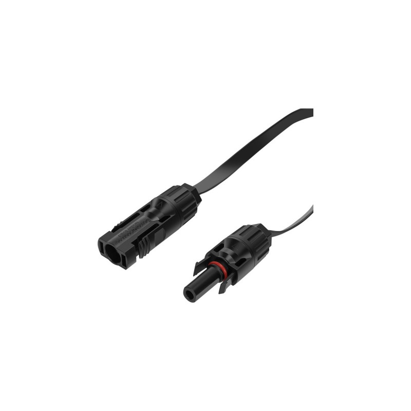 EcoFlow Superflaches Solar-Kabel(schwarz)