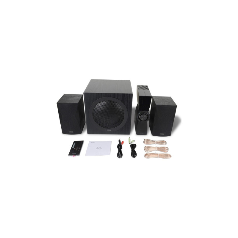 Edifier CX7, Lautsprecher(schwarz, Bluetooth, USB)