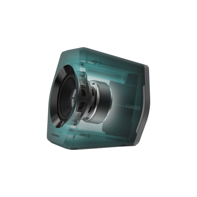 Edifier G2000, Lautsprecher(schwarz, 2 Stück, Bluetooth, Klinke, USB)