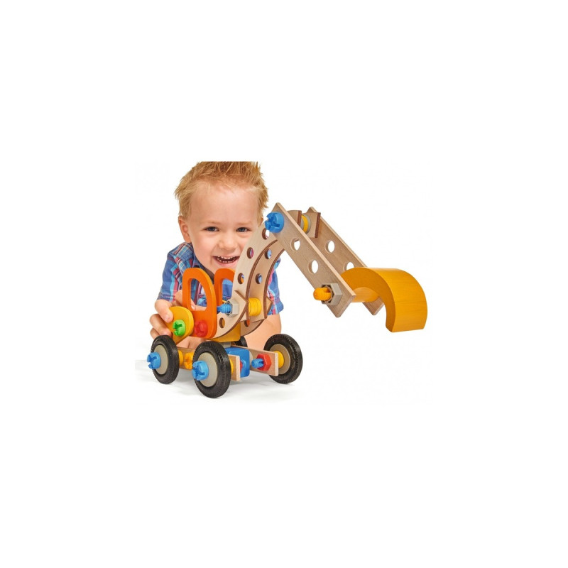 Eichhorn Constructor, Bagger, Baukasten(90 Teile)