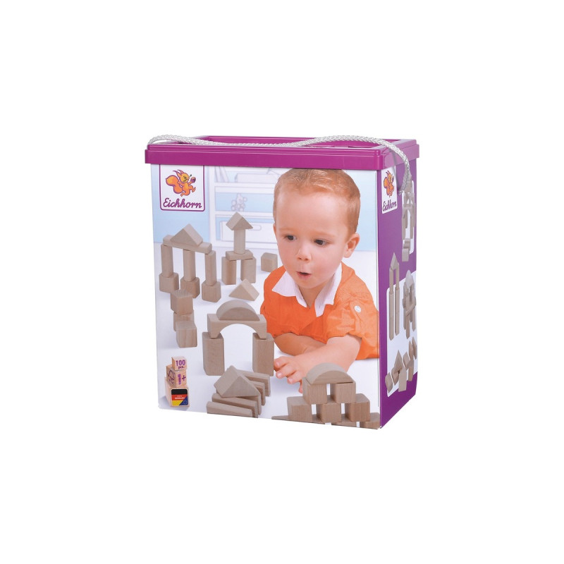 Eichhorn Eichhorn Natur Holzbausteine, Konstruktionsspielzeug