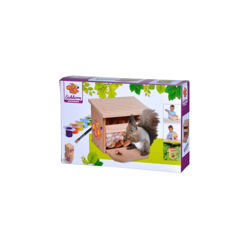 Eichhorn Futterhaus Eichhörnchen, Experimentierkasten